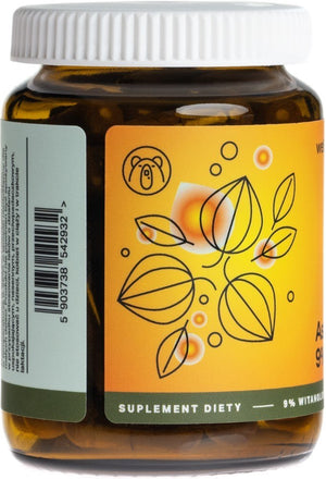 Wellbear Ashwagandha 9% 600 mg - 60 kapslit
