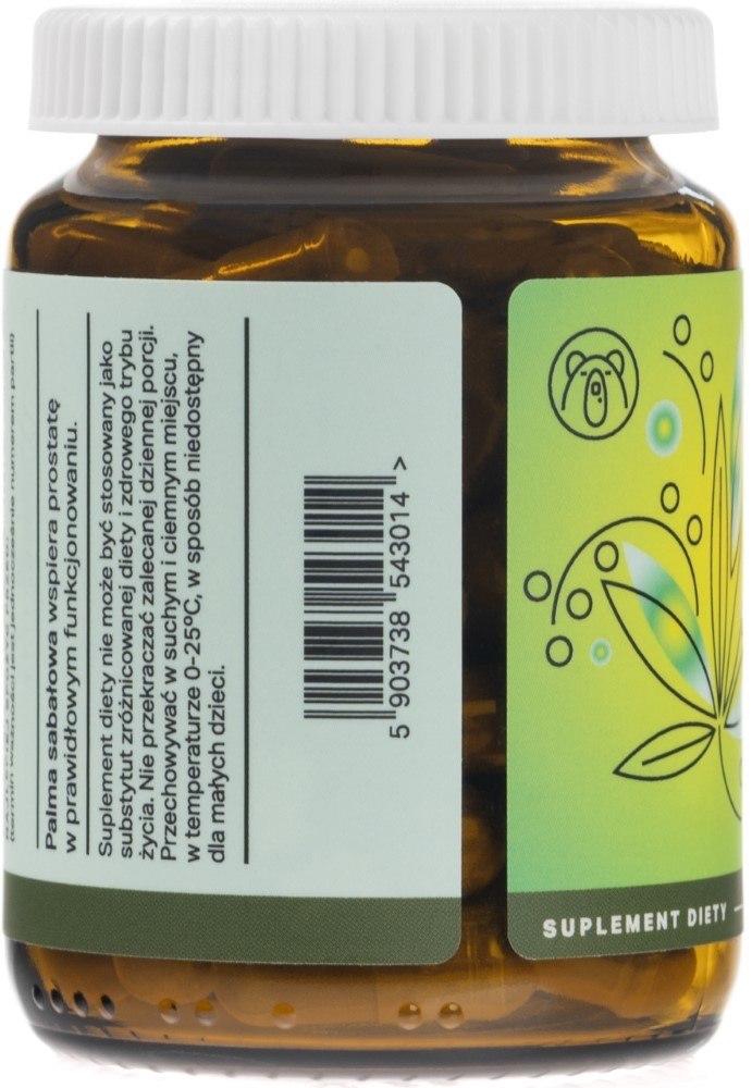 Wellbear Saw Palmetto 550 mg - 60 kapslit