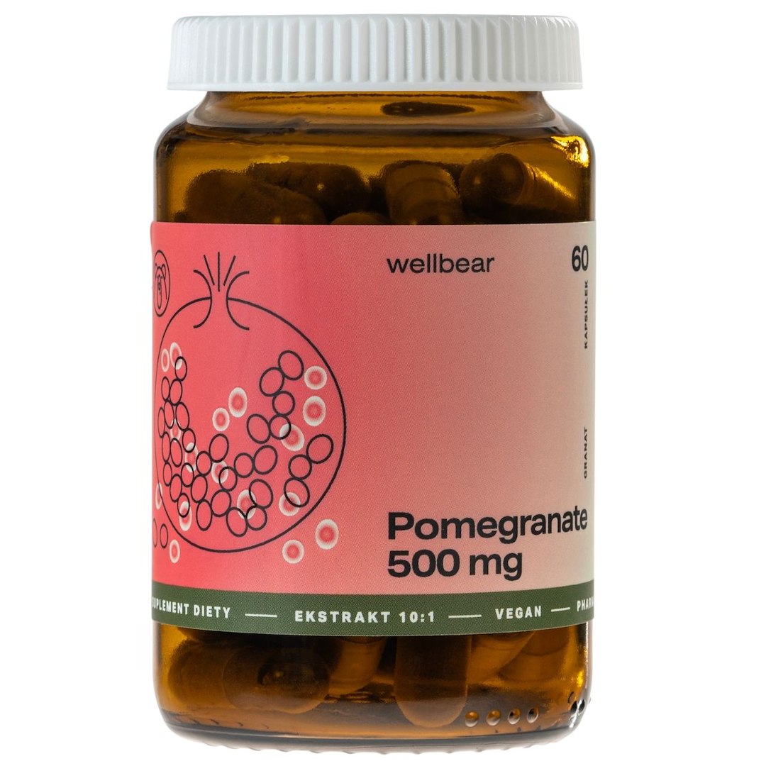 Wellbear granaatõunad 500 mg - 60 kapslit