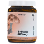 Wellbear Shiitake (Jaapani tammetõrulakk) 400 mg - 60 kapslit
