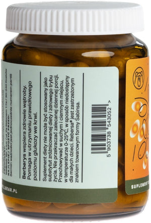 Wellbear Berberine (Berberis) 400 mg – 60 kapslit