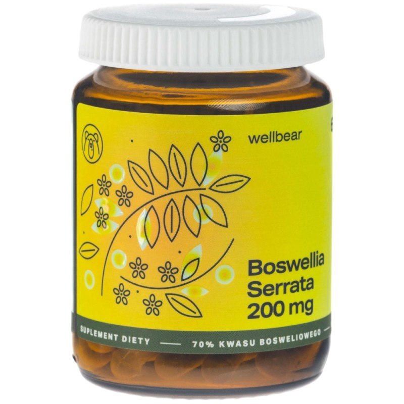 Wellbear Boswellia (India viirukipuu) 200 mg - 60 kapslit
