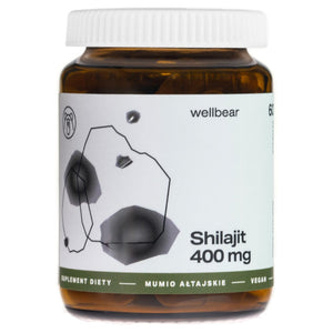 Wellbear Shilajit (Altai Mumio) 400 mg – 60 kapslit