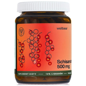 Wellbear Schisandra (hiina sidrunväändik) 500 mg – 60 kapslit