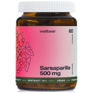 Wellbear Sarsaparilla (Colcora) 500 mg – 60 kapslit