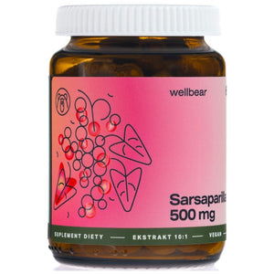 Wellbear Sarsaparilla (Colcora) 500 mg – 60 kapslit