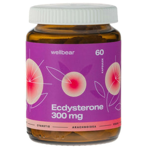 Wellbear Ecdysterone (ekdüsteroon) 300 mg – 60 kapslit