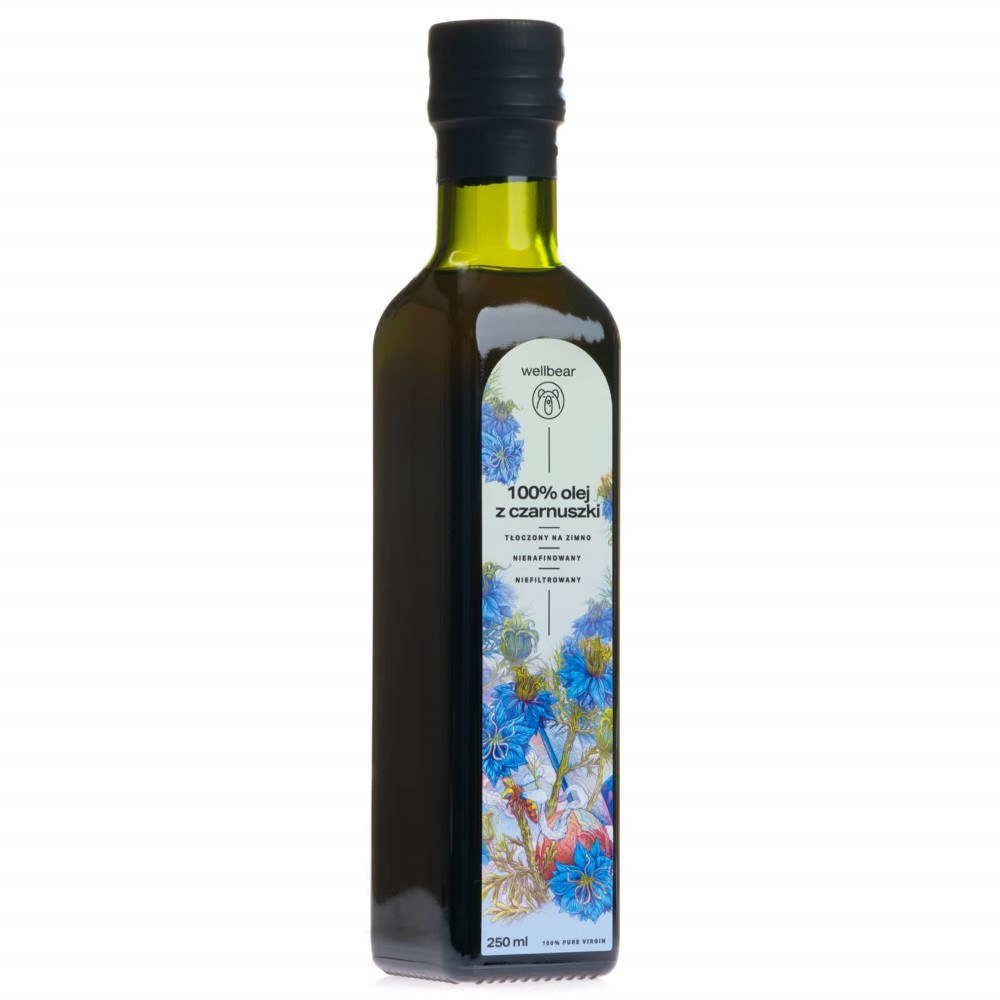 Wellbear Külmpressitud mustköömneõli - 250 ml