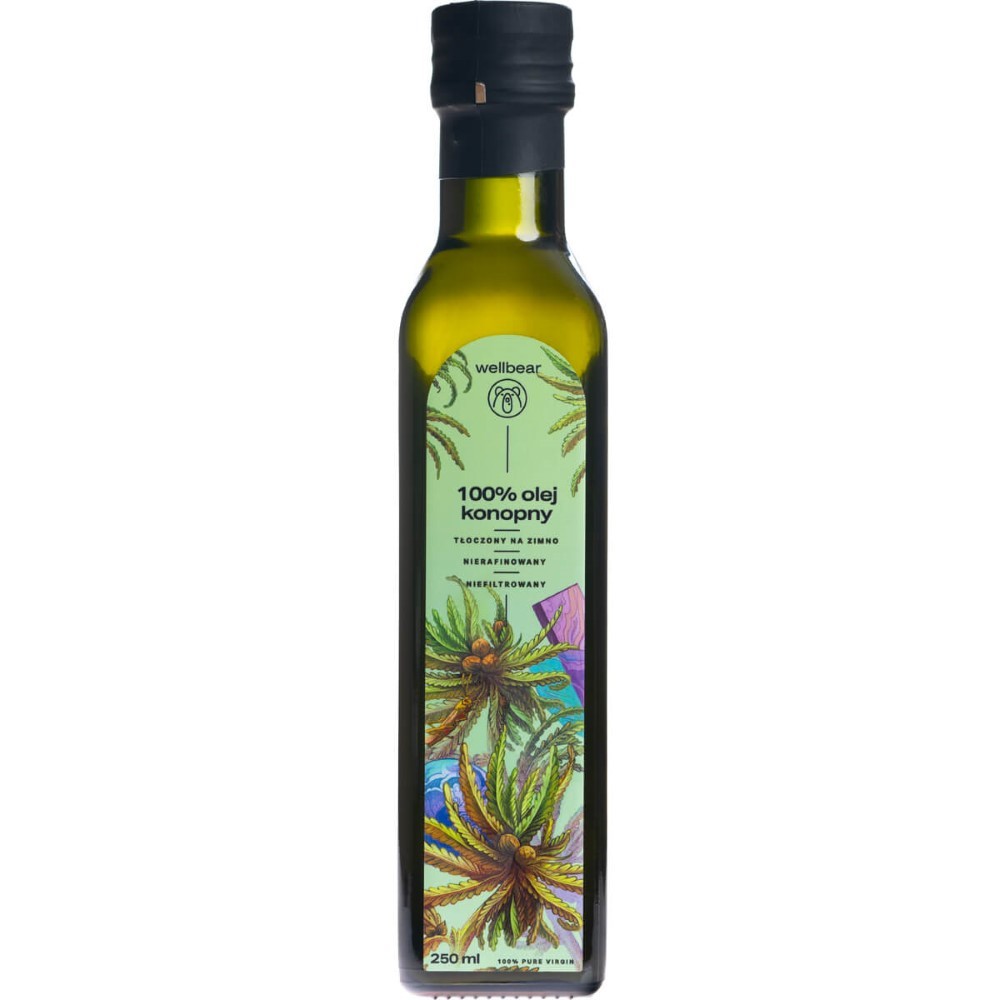 Wellbear külmpressitud kanepiõli - 250 ml