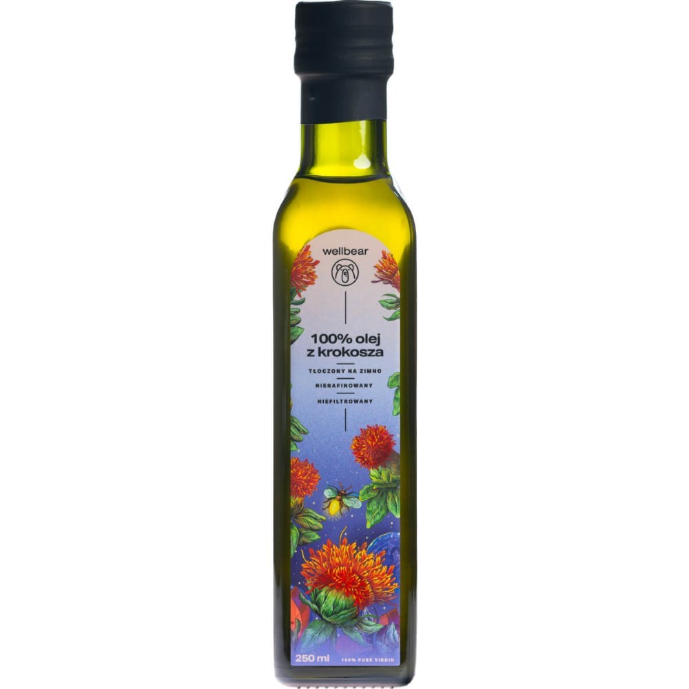 Wellbeari külmpressitud saflooriõli – 250 ml