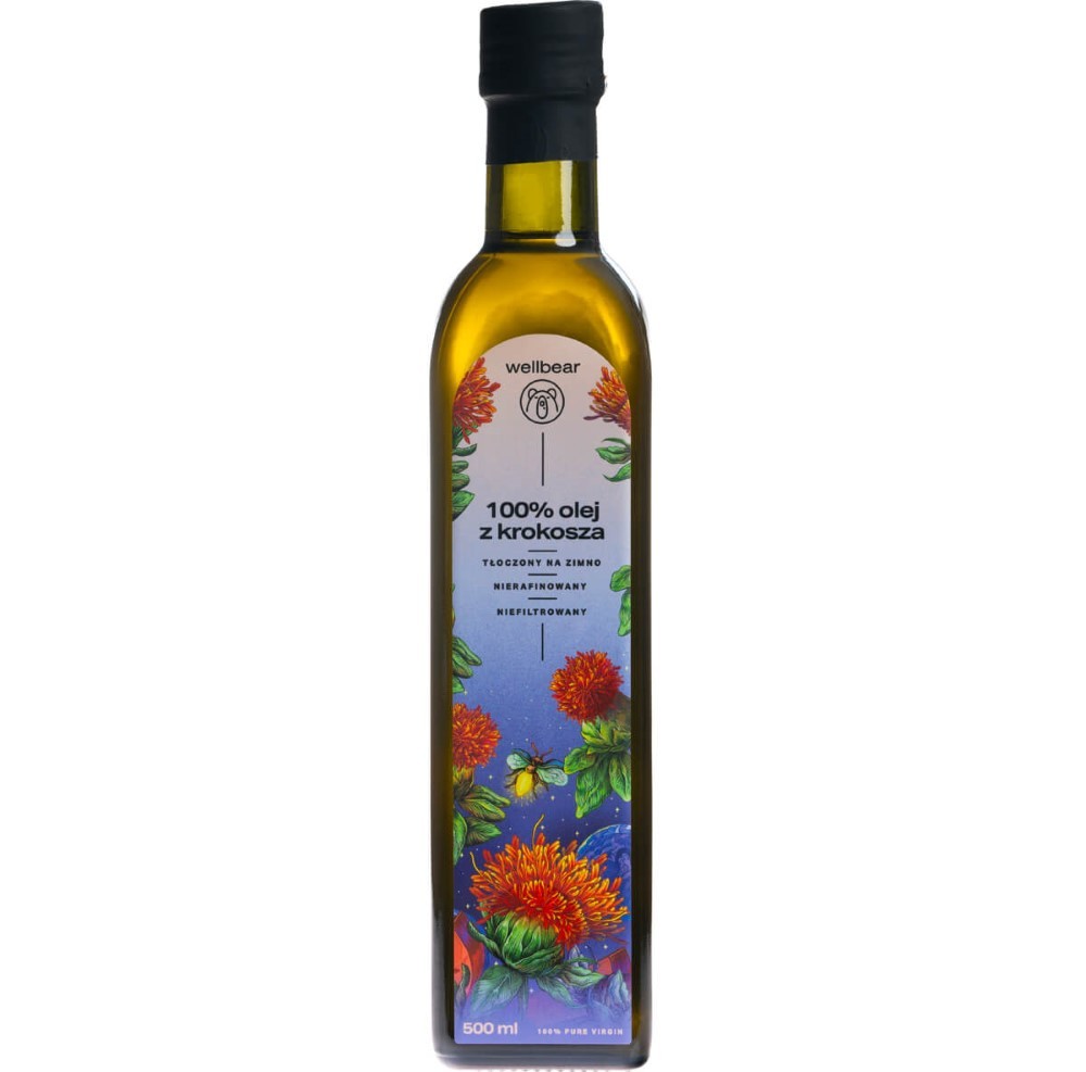 Wellbear külmpressitud saflooriõli - 500 ml