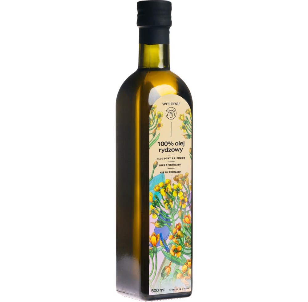 Wellbear Külmpressitud rõõmu kuldne õli - 500 ml
