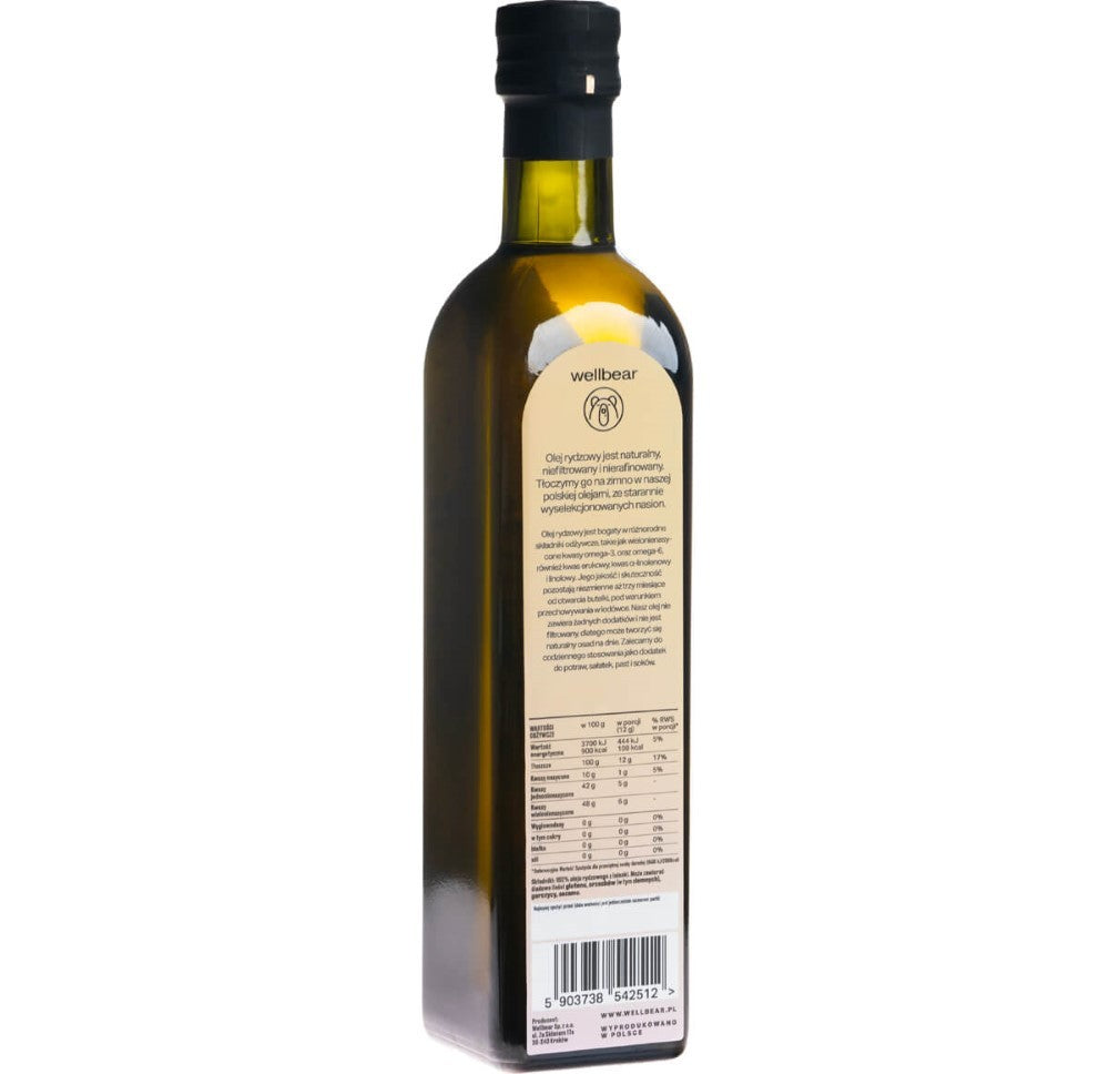 Wellbear Külmpressitud rõõmu kuldne õli - 500 ml