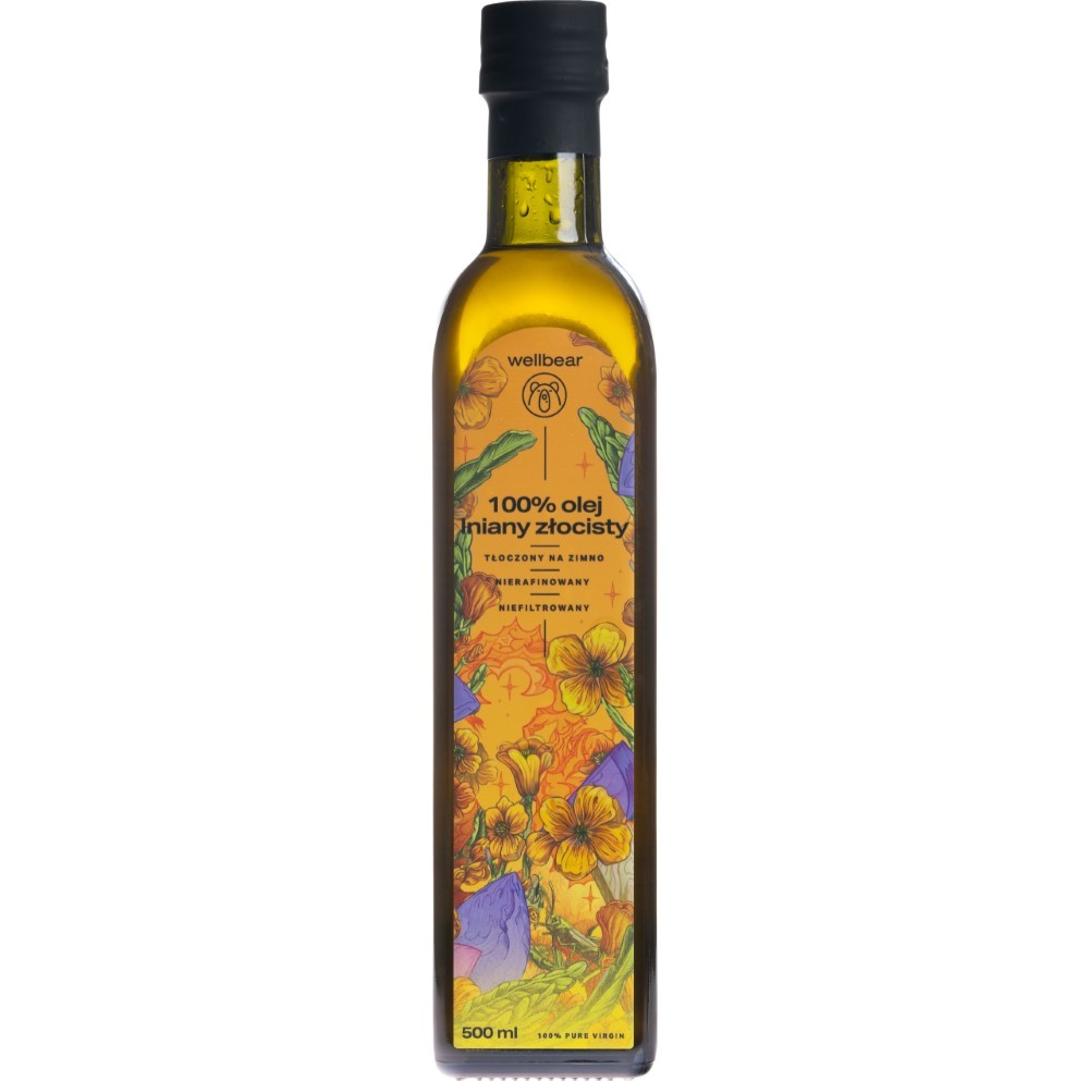 Wellbear Golden külmpressitud linaõli - 500 ml