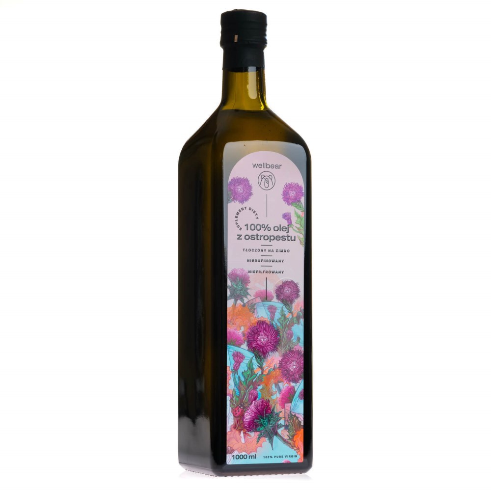 Wellbear külmpressitud kibuvitsaõli – 1000 ml