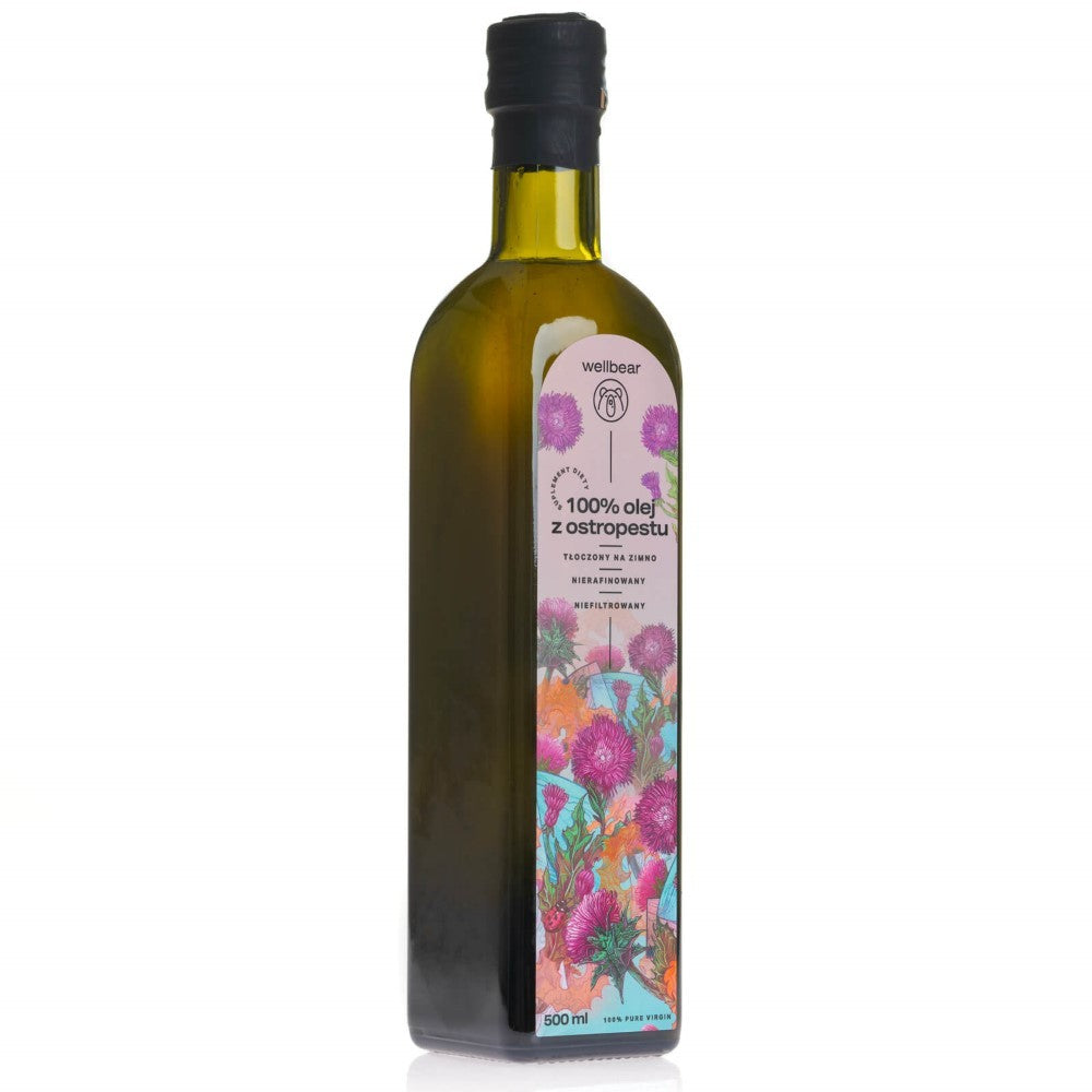 Wellbear külmpressitud kibuvitsaõli - 500 ml
