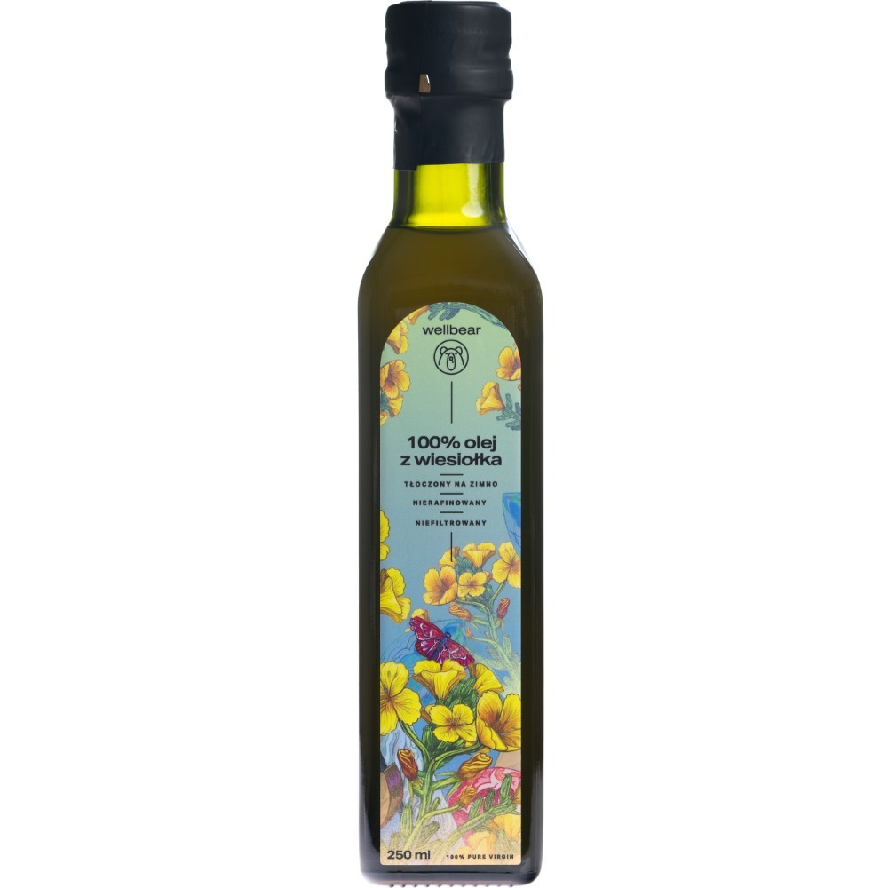 Wellbear Evening Primrose Oil külmpressitud õli - 250 ml